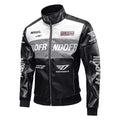 black Color Men’s PU Leather Moto Jacket With Stand Collar