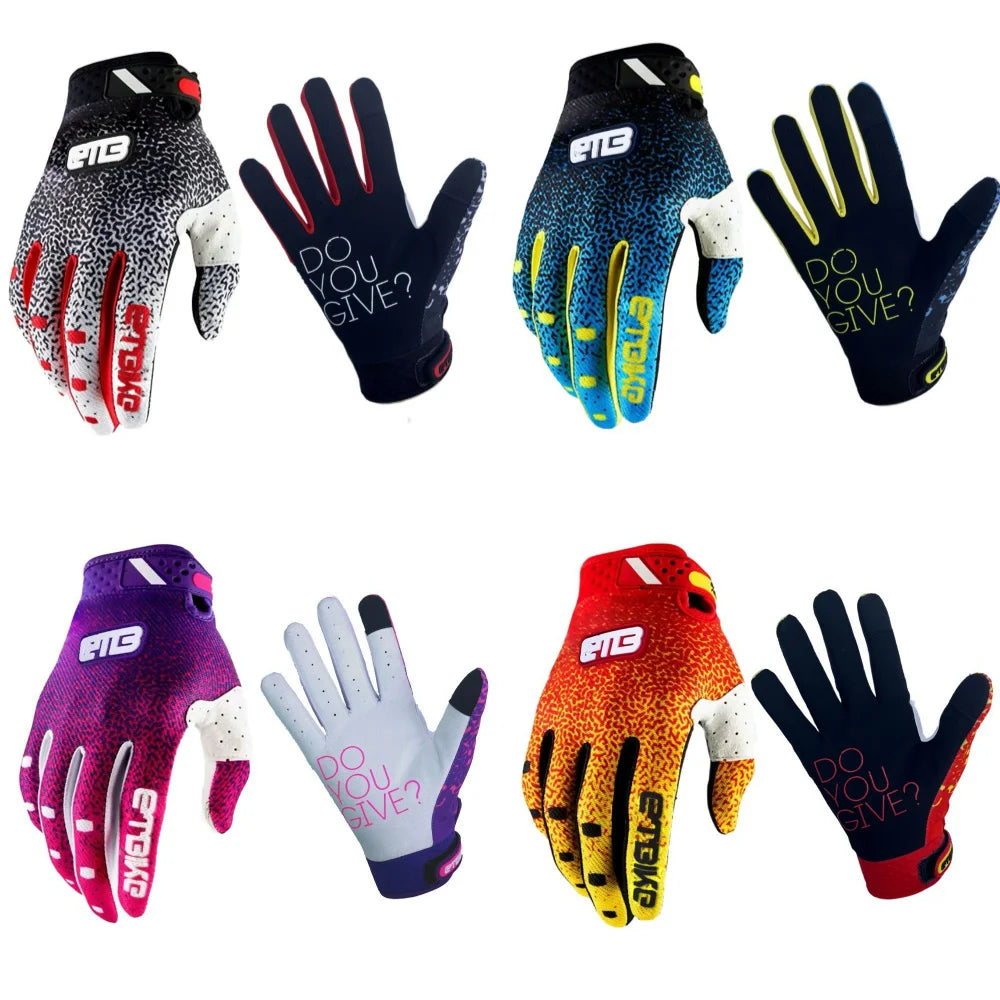Touchscreen Cycling Gloves Full Finger For Outdoor Riding - Throttlehead Apparel