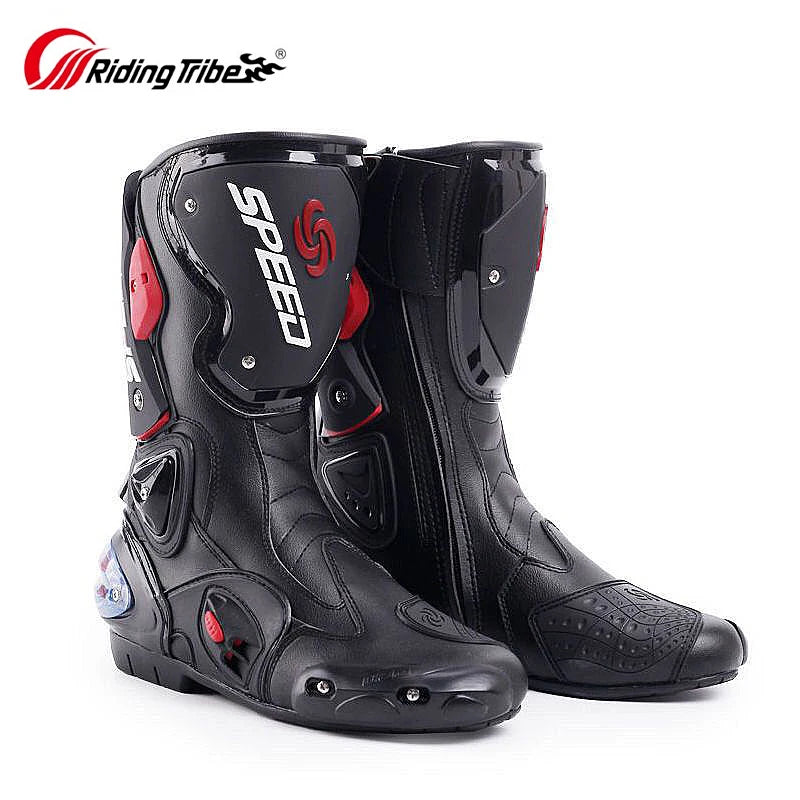 Men’s Motorcycle Racing Boots Protective Riding Shoes - Throttlehead Apparel
