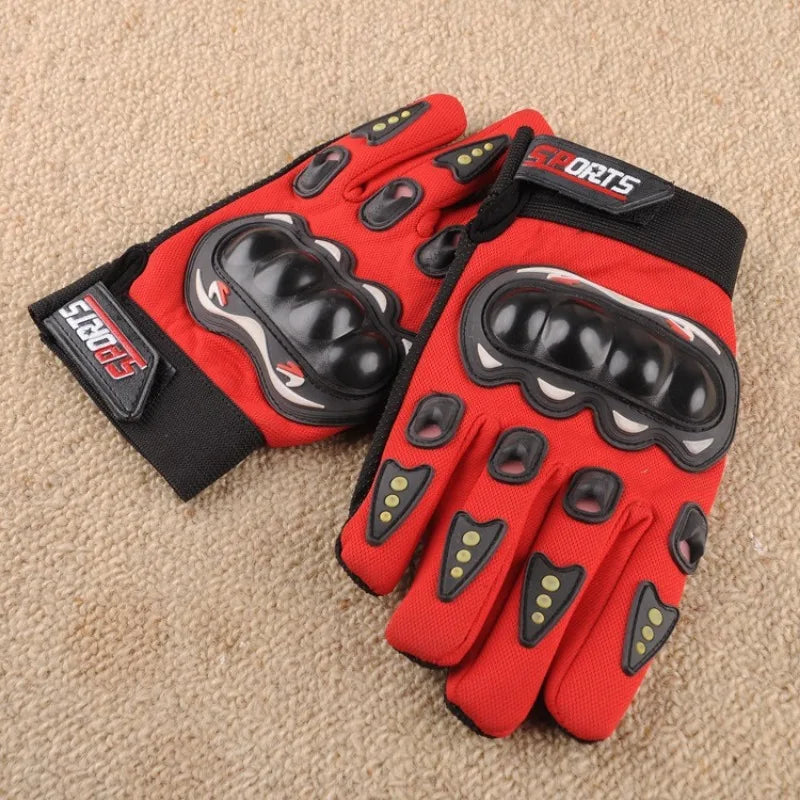 Full-finger Motorcycle Gloves Men Touch Screen Outdoor Off-road Sports Cycling Protection Anti-fall Motorcycle Finger Gloves