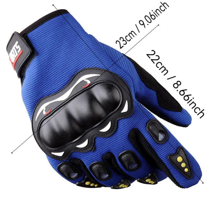 Full-finger Motorcycle Gloves Men Touch Screen Outdoor Off-road Sports Cycling Protection Anti-fall Motorcycle Finger Gloves