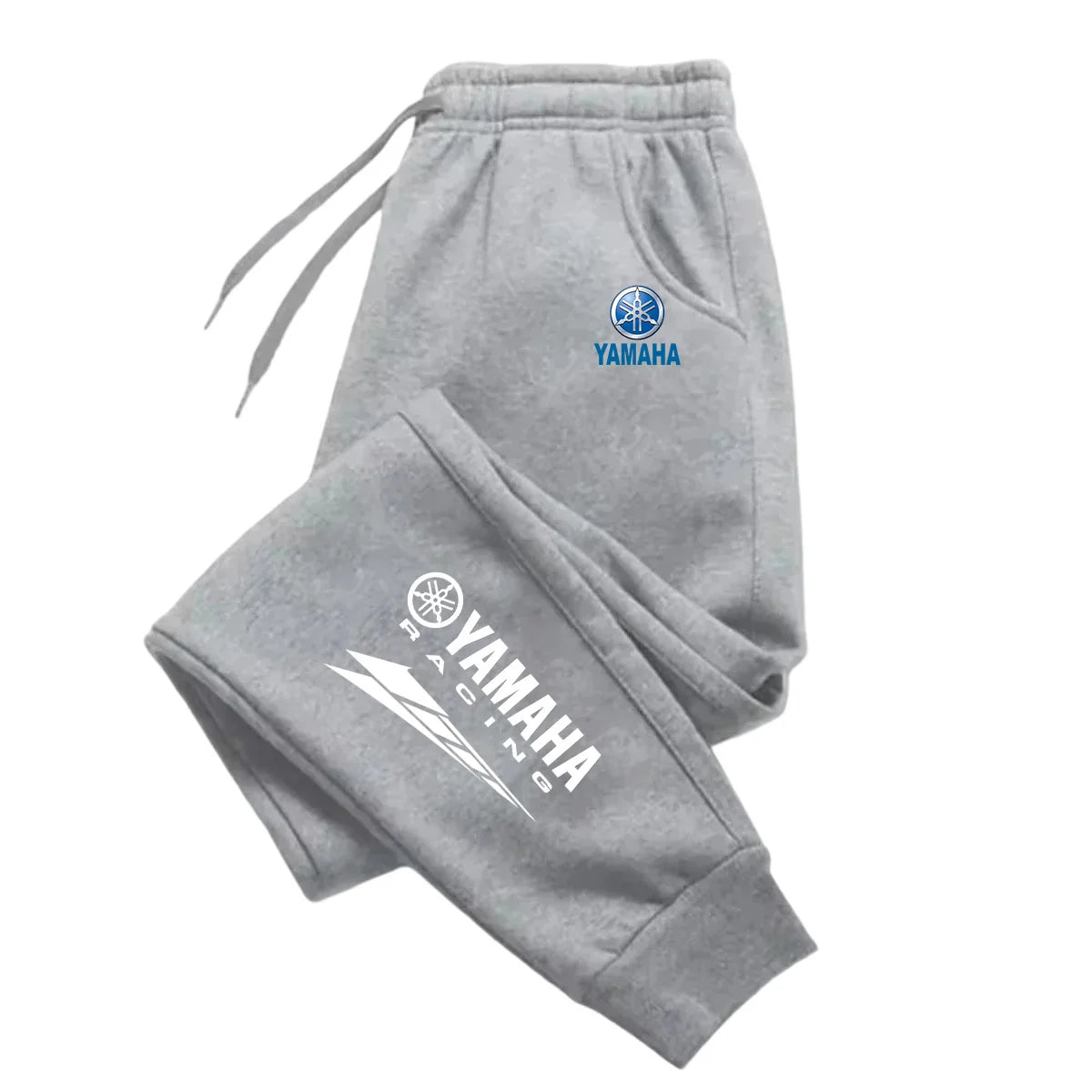 5 Color Men’s Fleece Drawstring Casual Straight-Leg Pants