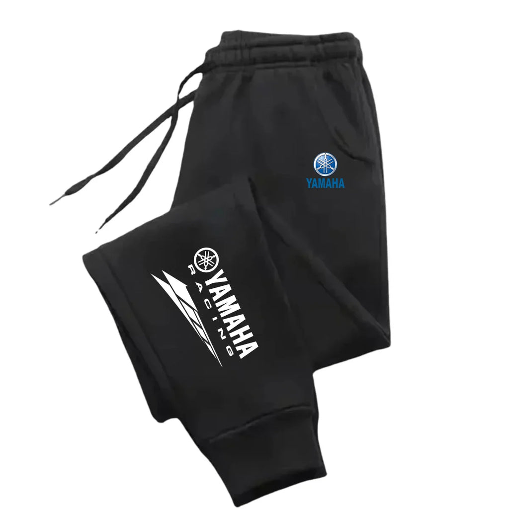 1 Color Men’s Fleece Drawstring Casual Straight-Leg Pants