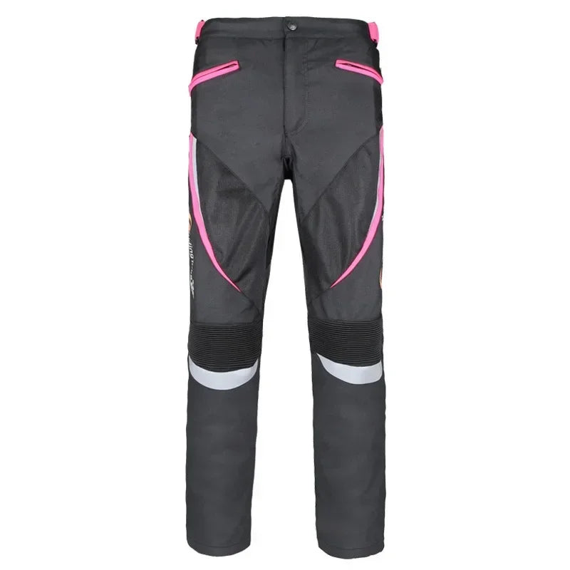 Women’s Motorcycle Riding Pants – Slim, Waterproof, Protective
